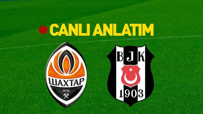 Shakhtar – Beşiktas'ın oyunu 11 ve tüm detaylar | Temsilcimiz tur için bilet arıyor