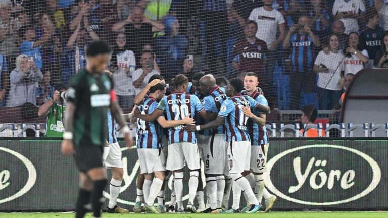 Trabzonspor sezonu 3 puanla açtı: Kocaelispor bir golle iptal etti