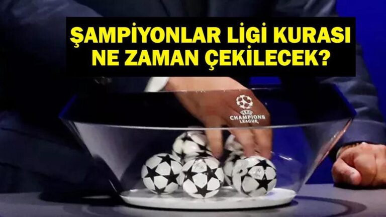 Şampiyonlar Ligi ne zaman çekiliyor? UEFA Şampiyonlar Ligi hangi kanalı, ne zaman? Galatasaray'ın rakipleri kimlerdir?