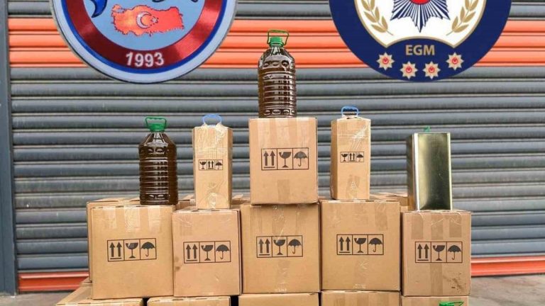 Polis ekipleri yakalandı, sahte yağlar ele geçirildi