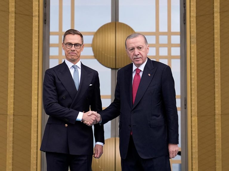 Cumhurbaşkanı Erdoğan, Finlandiya’nın Başkanı Stubb ile Bir Araya Geldi