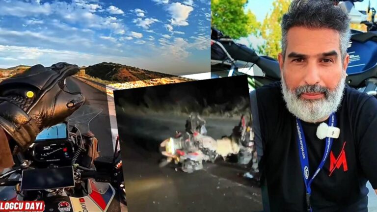 Motovlogcu Dayı motor kazasında hayatını kaybetti! Saatler önce paylaşmış…
